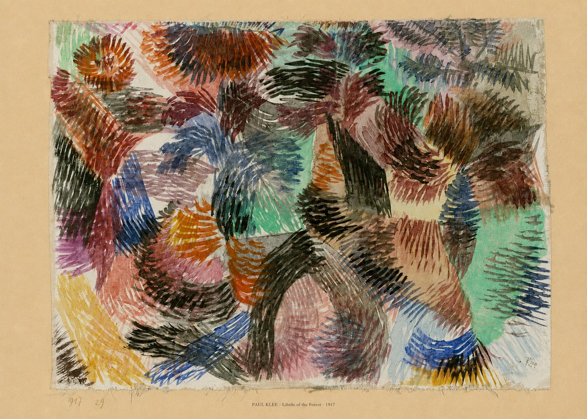 Paul Klee Libido of the Forest No6 - Plakát