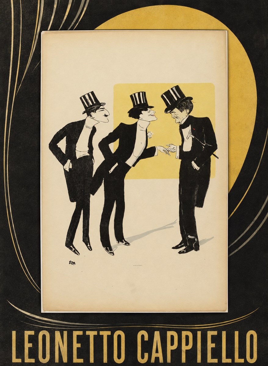 Leonetto Cappiello Leonetto Cappiello IV No4 - Plakát