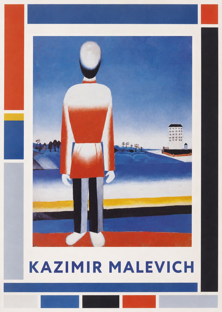 Kazimir Malevich Peasant No1 - Plakát