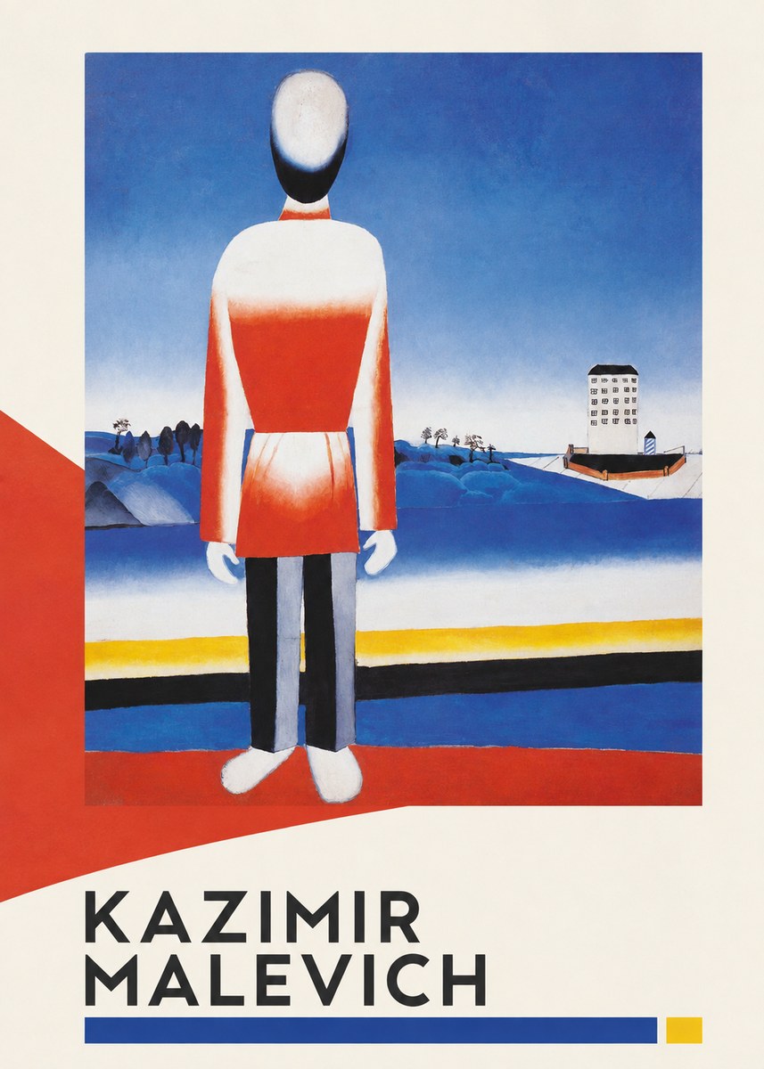 Kazimir Malevich Peasant No3 - Plakát