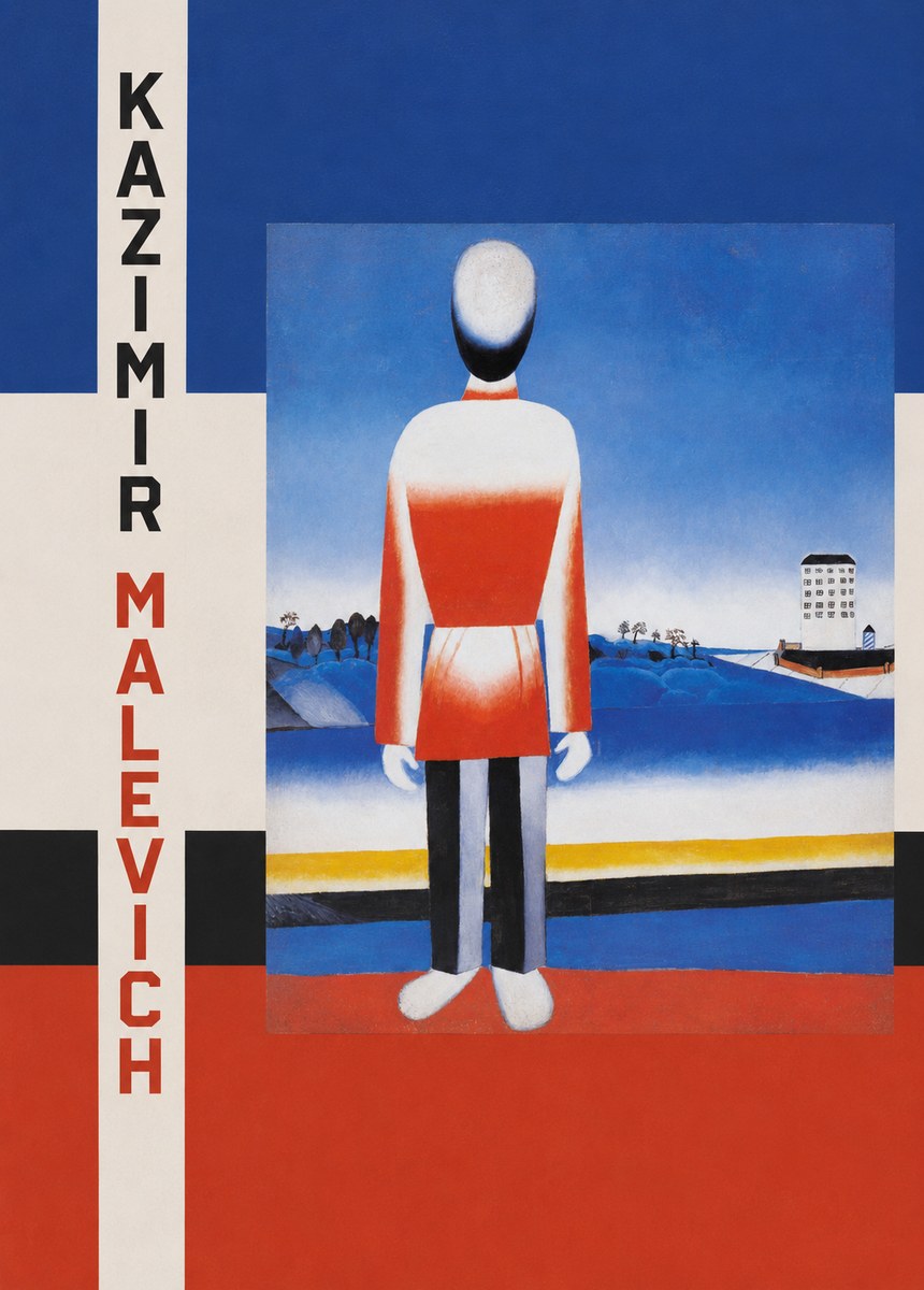 Kazimir Malevich Peasant No5 - Plakát