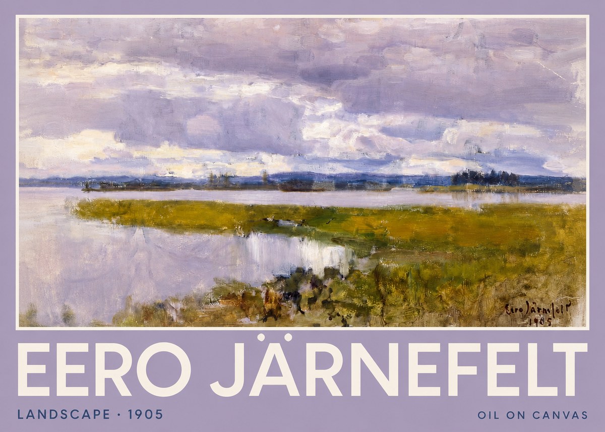 Eero Järnefelt Landscape No2 - Plakát