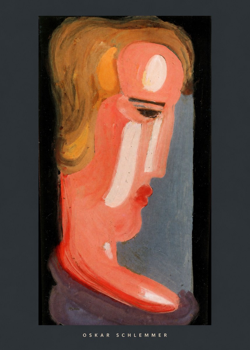 Oskar Schlemmer Profil No5 - Plakát