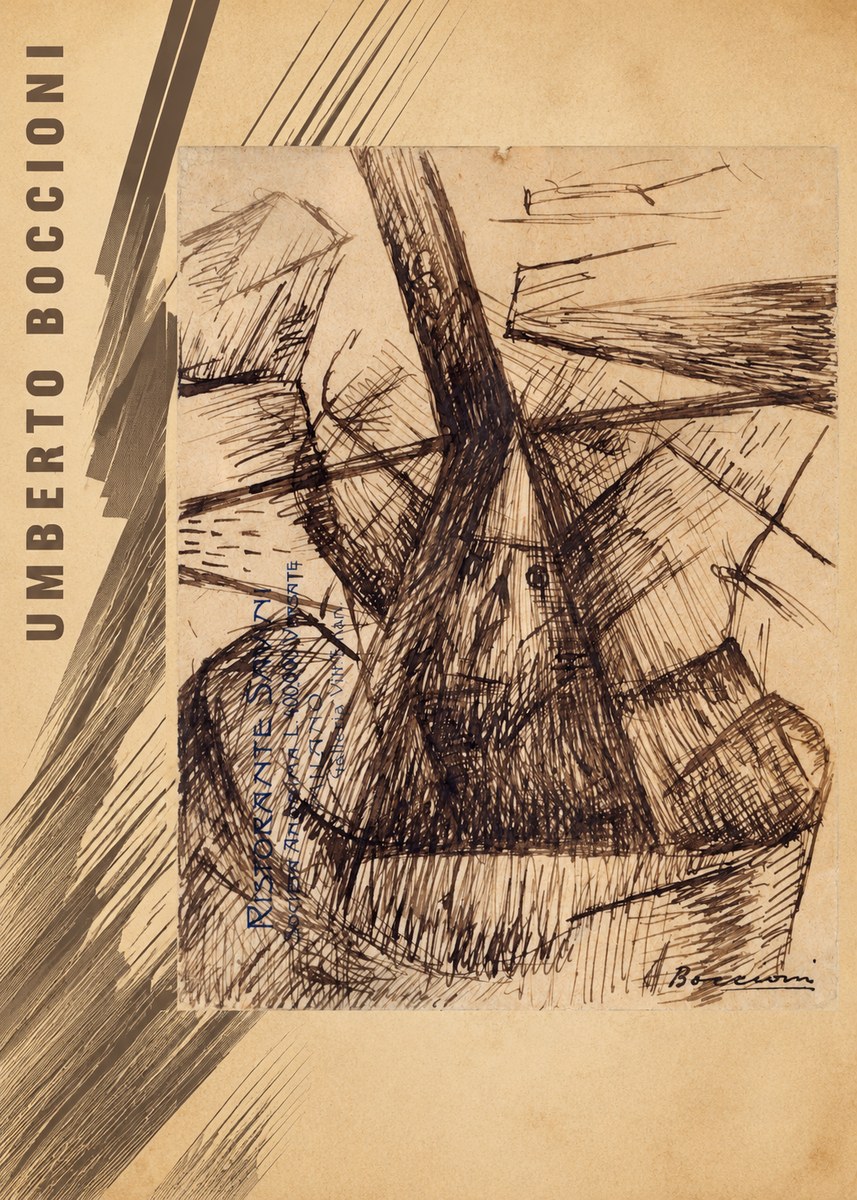 Umberto Boccioni Umberto Boccioni II No2 - Plakát
