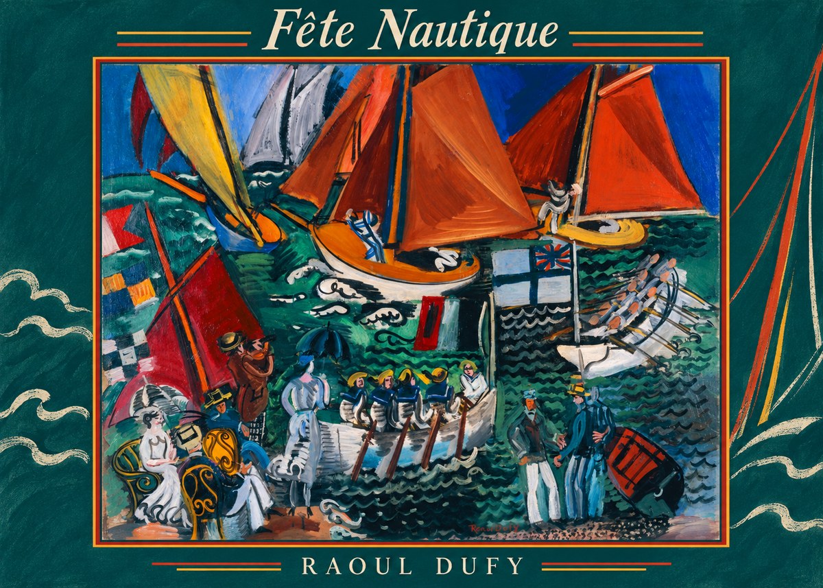 Raoul Dufy Fête Nautique No3 - Plakát