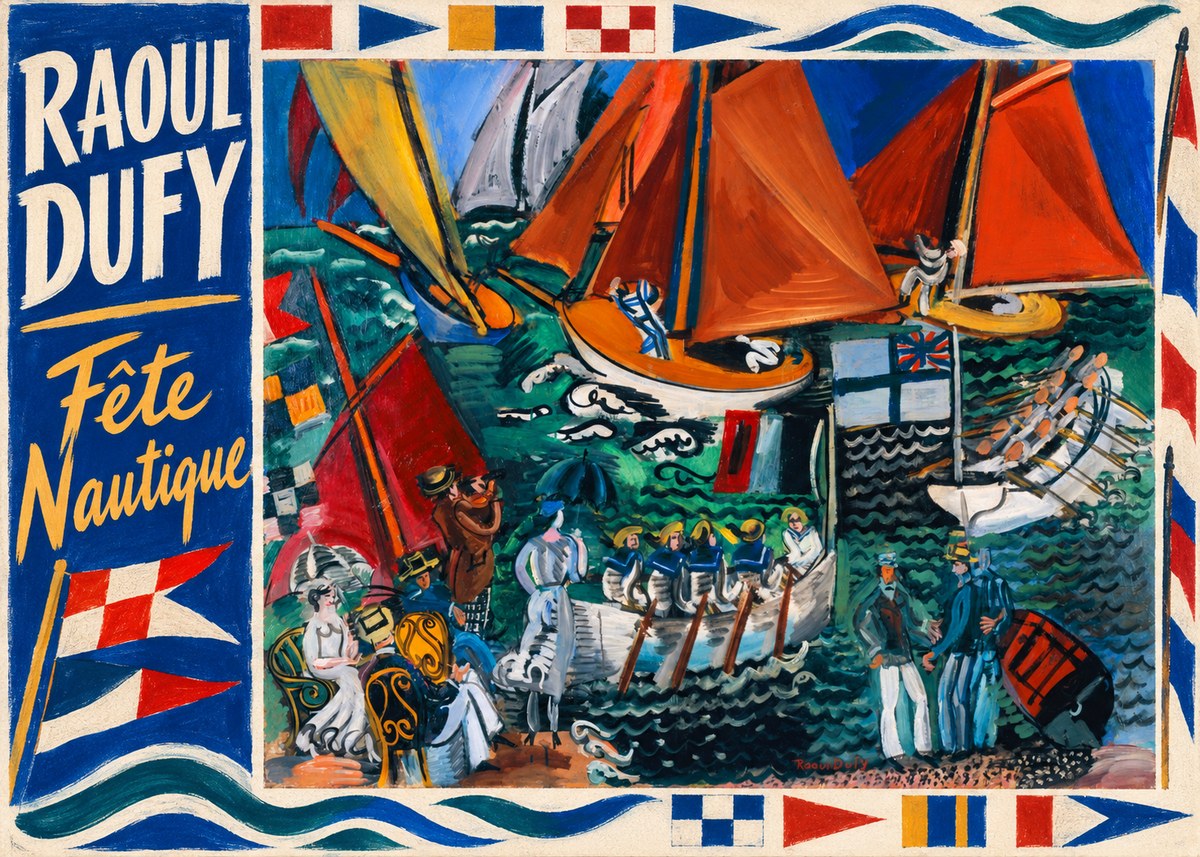 Raoul Dufy Fête Nautique No5 - Plakát