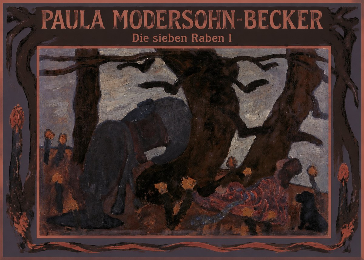 Paula Modersohn-Becker Die Sieben Raben I No1 - Plakát