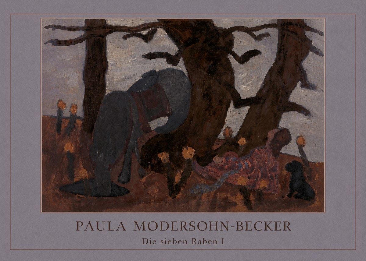 Paula Modersohn-Becker Die Sieben Raben I No5 - Plakát