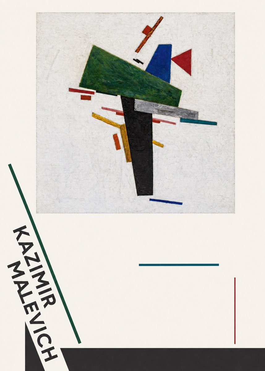 Kazimir Malevich Suprematist Composition II No2 - Plakát
