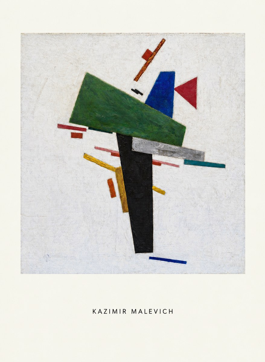 Kazimir Malevich Suprematist Composition II No3 - Plakát