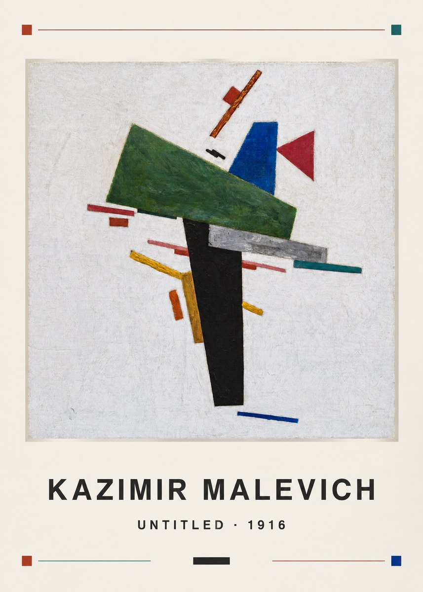 Kazimir Malevich Suprematist Composition II No4 - Plakát