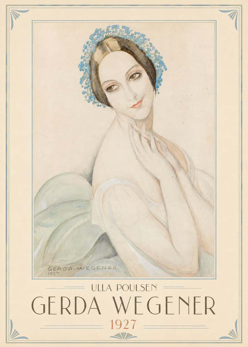 Gerda Wegener Ulla Poulsen No1 - Plakát