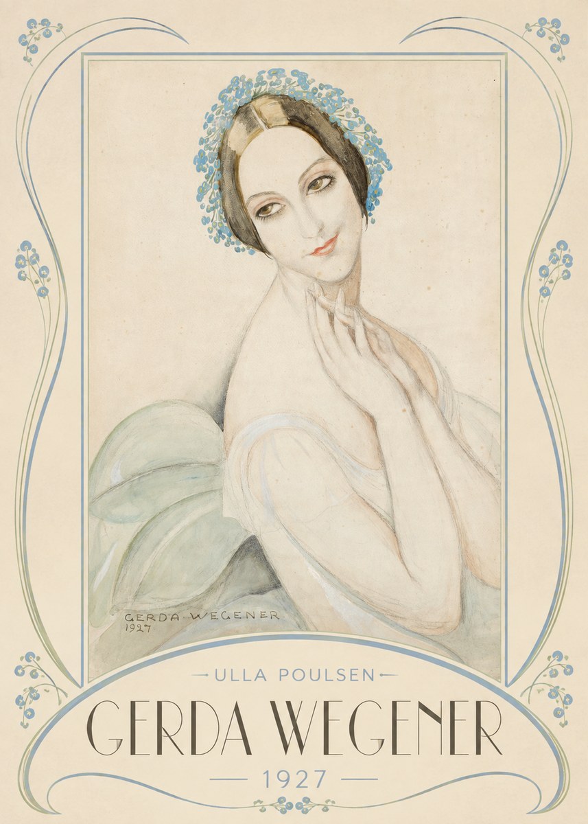 Gerda Wegener Ulla Poulsen No3 - Plakát