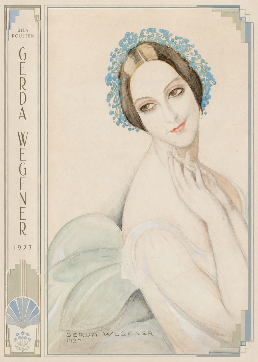 Gerda Wegener Ulla Poulsen No4 - Plakát