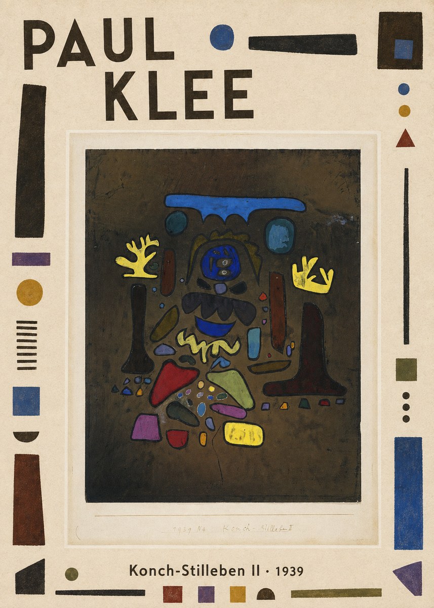 Paul Klee Konch-stilleben Ii No2 - Plakát