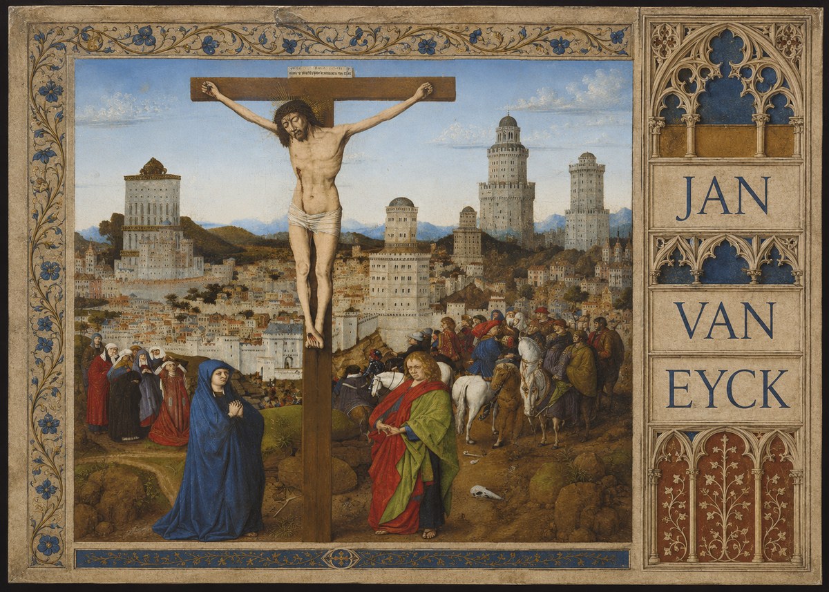 Jan van Eyck The Crucifixion No3 - Plakát