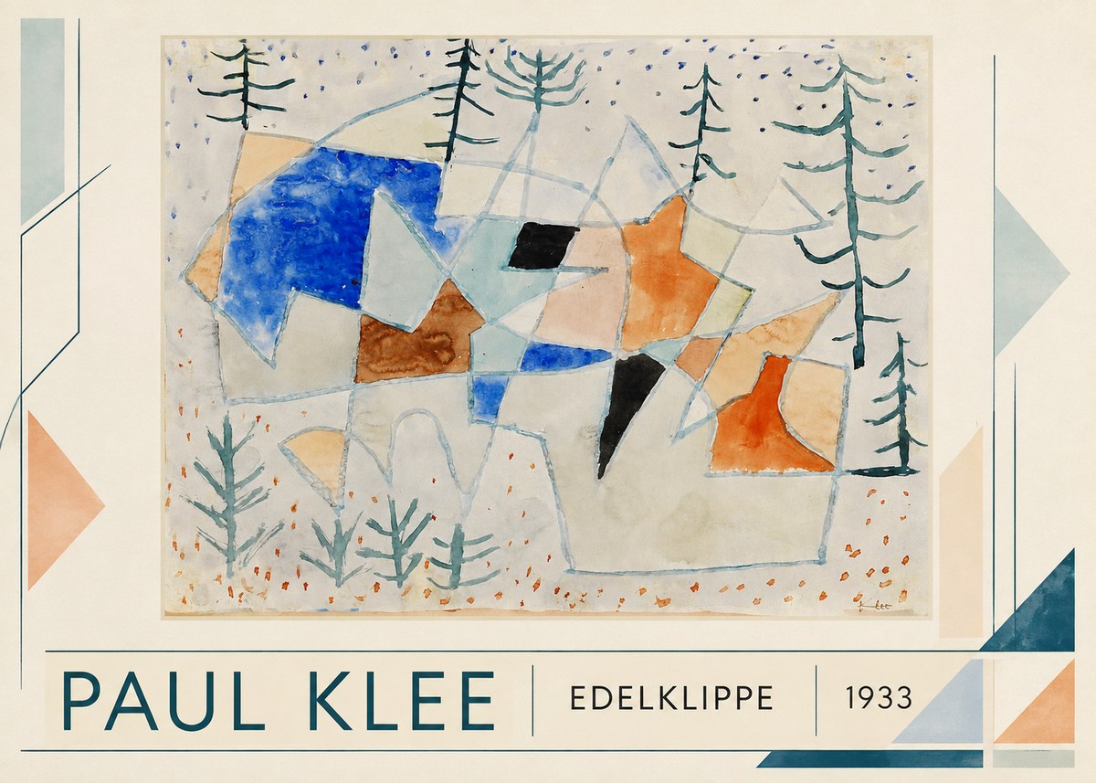 Paul Klee Edelklippe No1 - Plakát