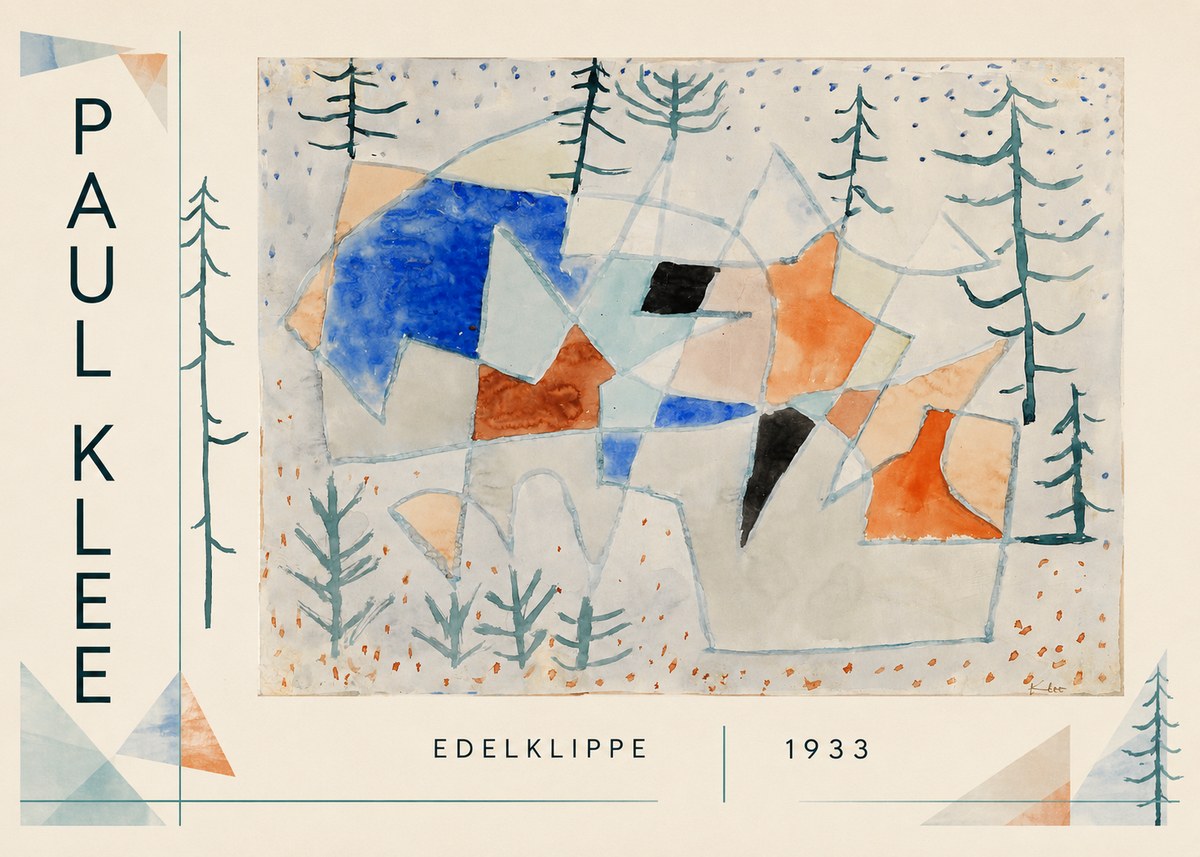 Paul Klee Edelklippe No2 - Plakát