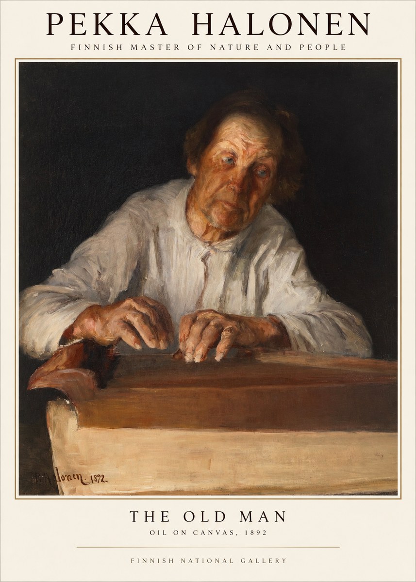 Pekka Halonen The Old Man No1 - Plakát
