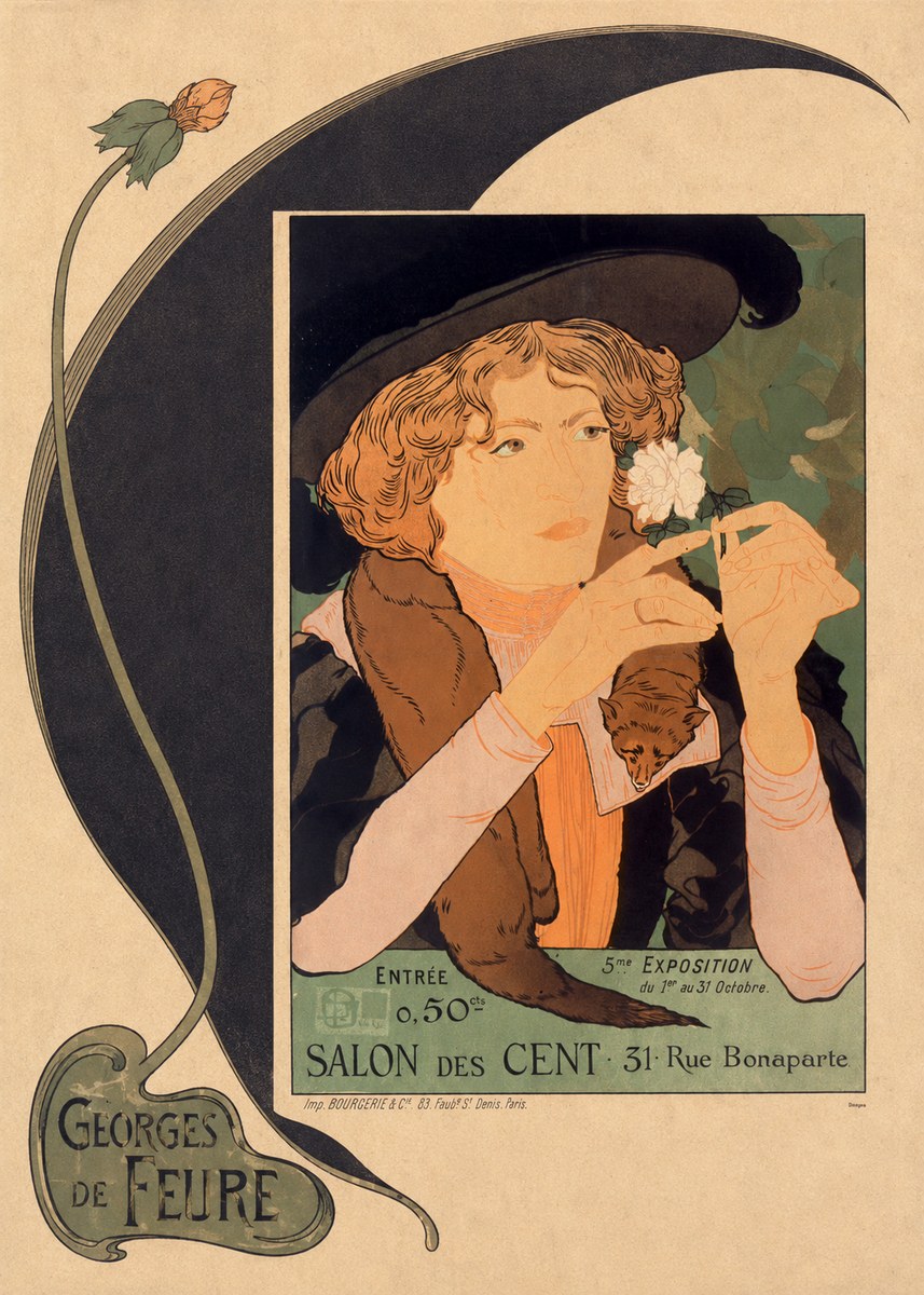 Georges de Feure Georges De Feure III No4 - Plakát