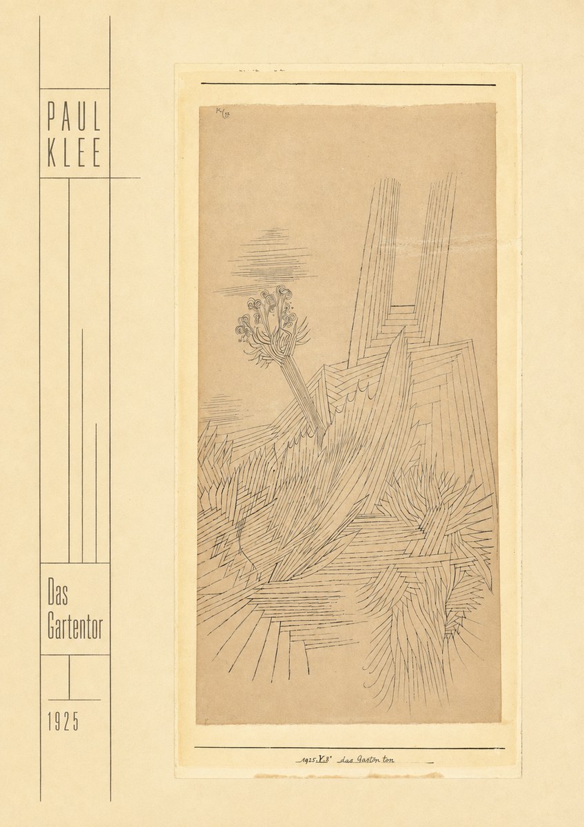 Paul Klee Das Gartentor II No4 - Plakát