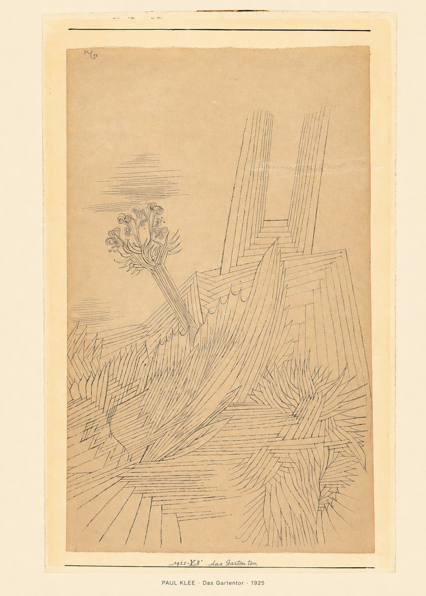 Paul Klee Das Gartentor II No6 - Plakát
