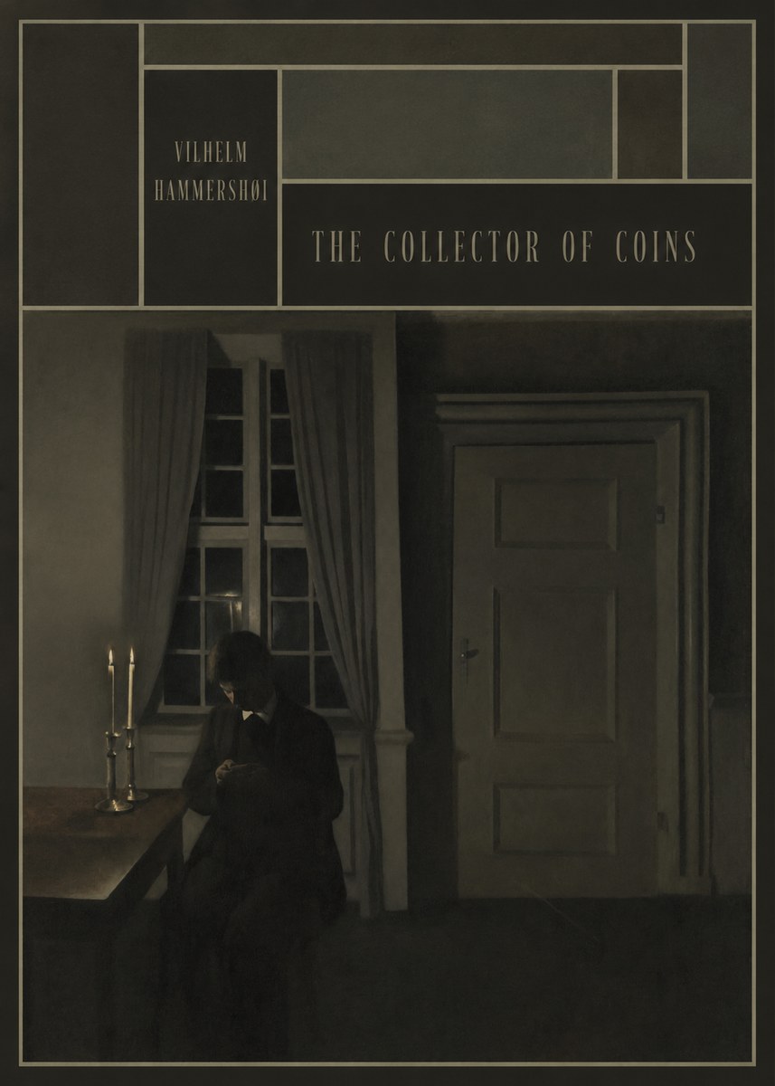 Vilhelm Hammershøi The Collector of Coins No4 - Plakát