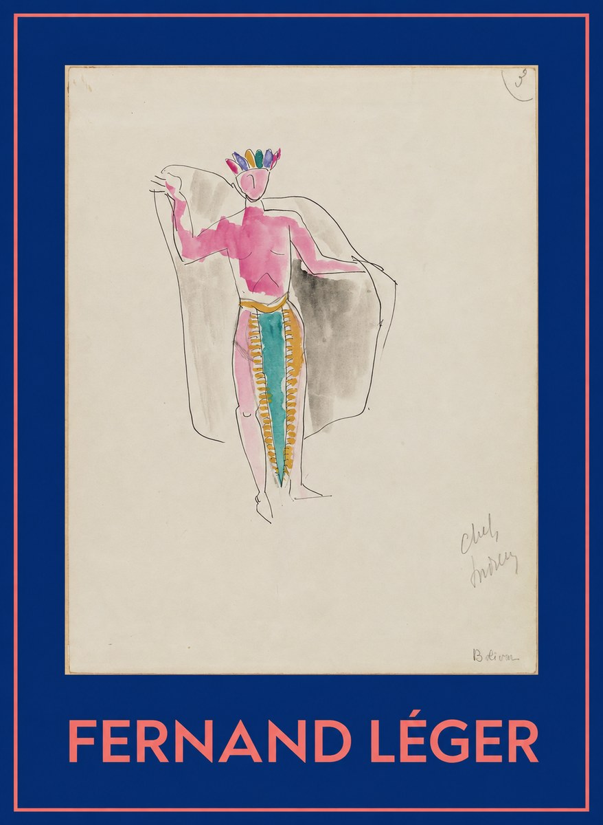Fernand Léger Cheval, Indien No1 - Plakát