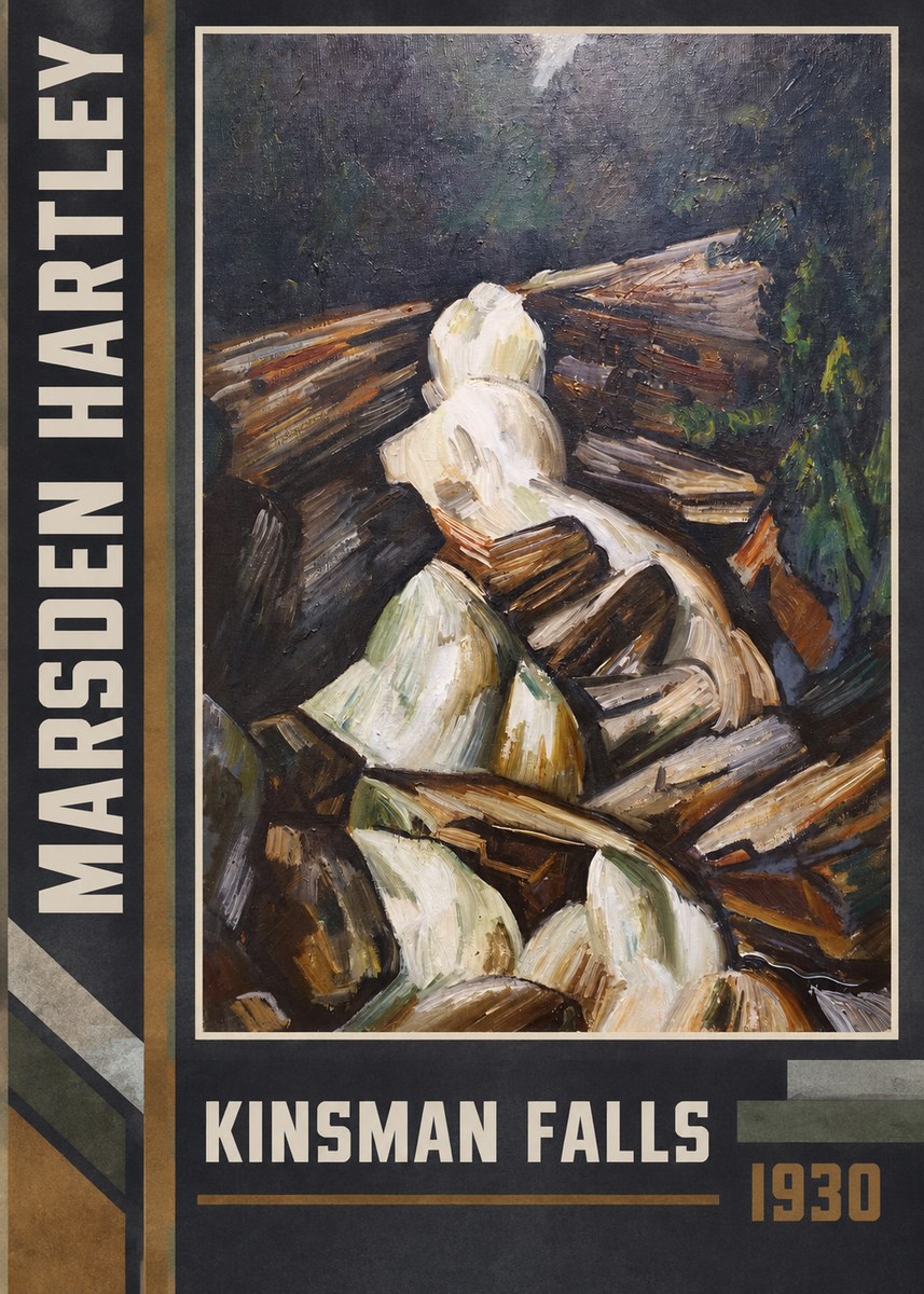 Marsden Hartley Kinsman Falls No2 - Plakát