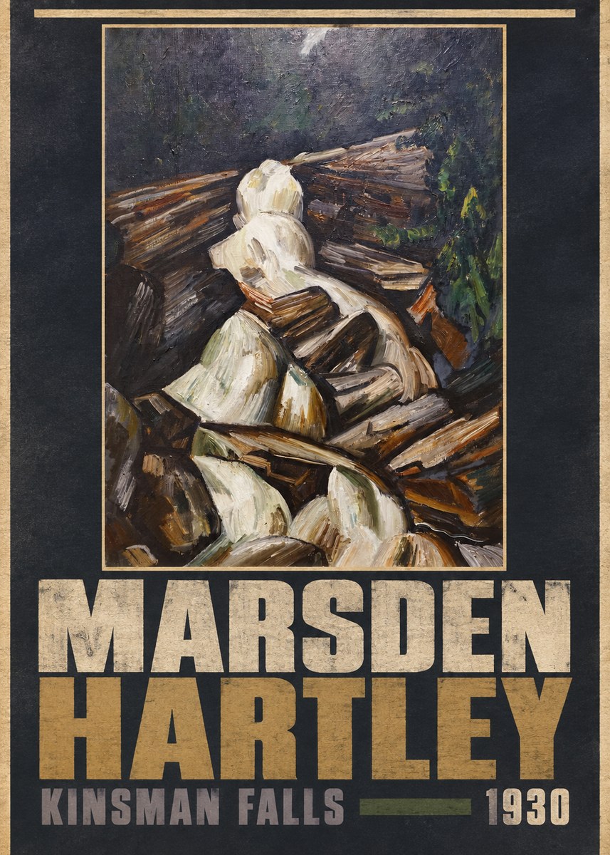 Marsden Hartley Kinsman Falls No5 - Plakát