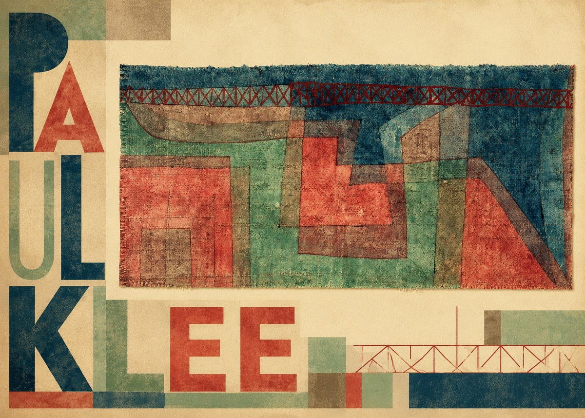 Paul Klee Textile Picture No4 - Plakát
