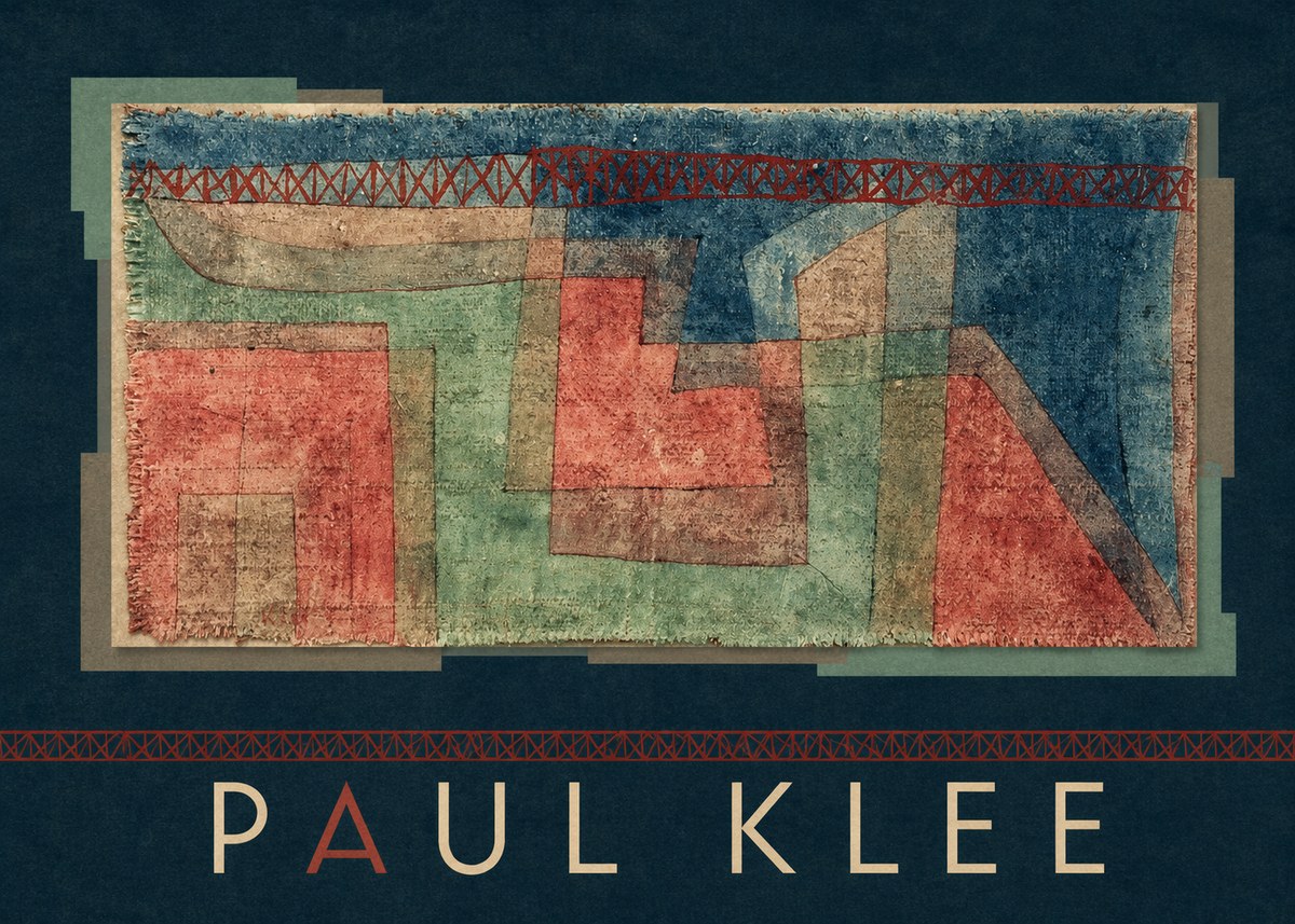 Paul Klee Textile Picture No5 - Plakát