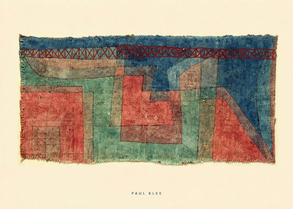 Paul Klee Textile Picture No6 - Plakát