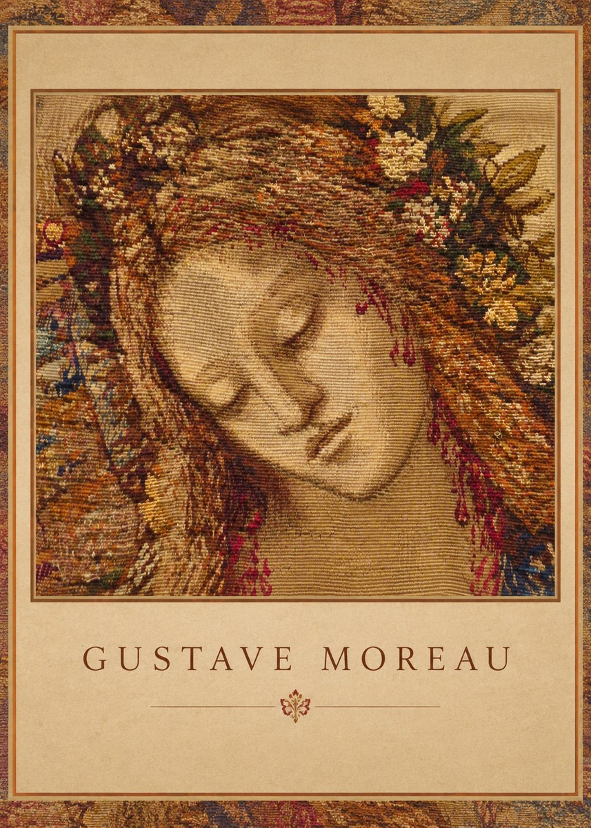 Gustave Moreau Salomé II No1 - Plakát