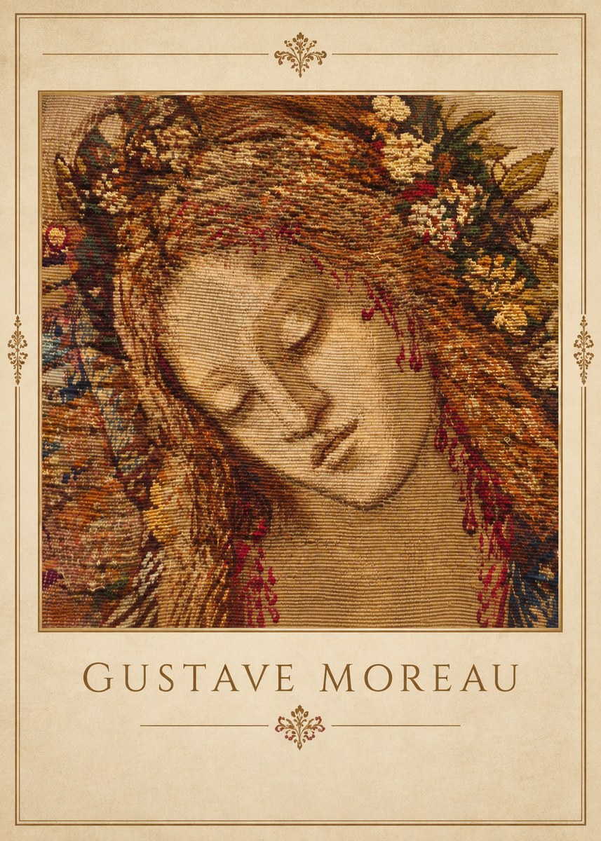 Gustave Moreau Salomé II No2 - Plakát