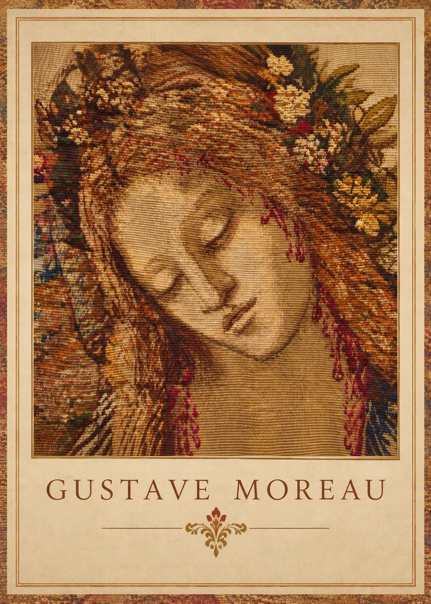 Gustave Moreau Salomé II No3 - Plakát