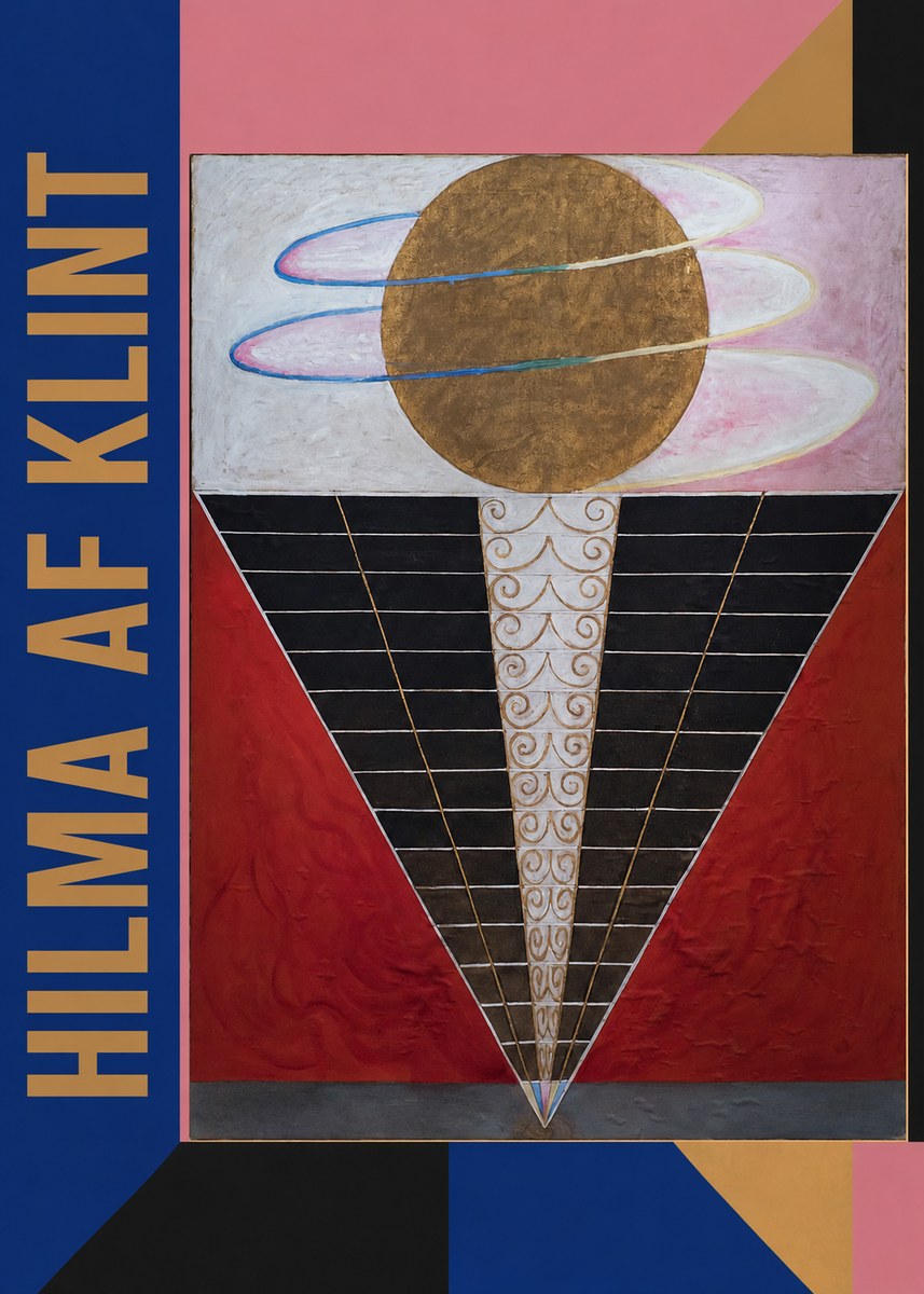 Hilma af Klint The Ten Largest, No. 1, Childhood II No2 - Plakát