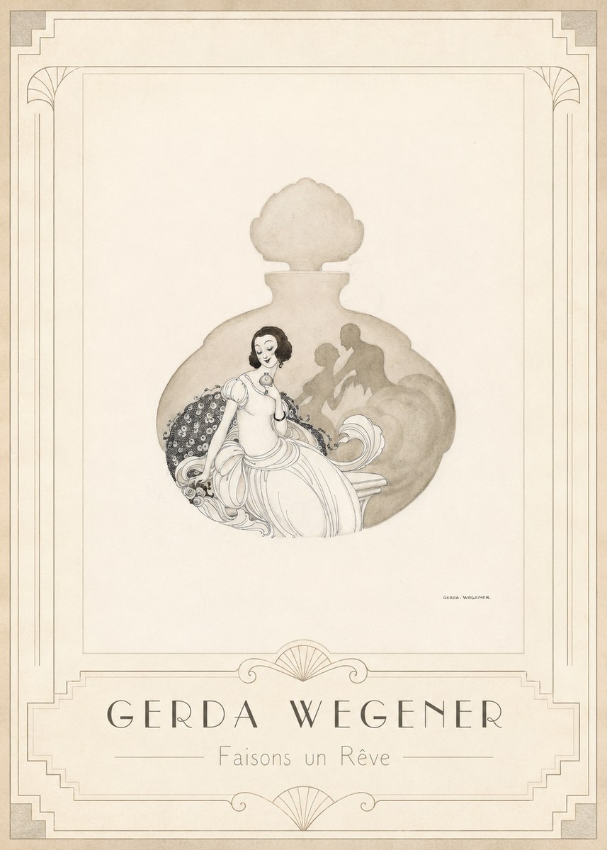 Gerda Wegener Faisons Un Rêve No1 - Plakát