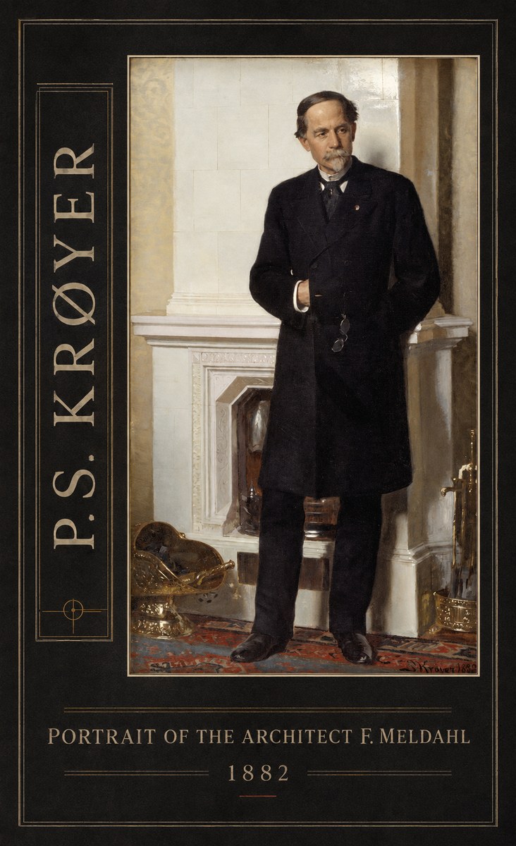 P.S. Krøyer Portrait of the Architect F. Meldalh No4 - Plakát