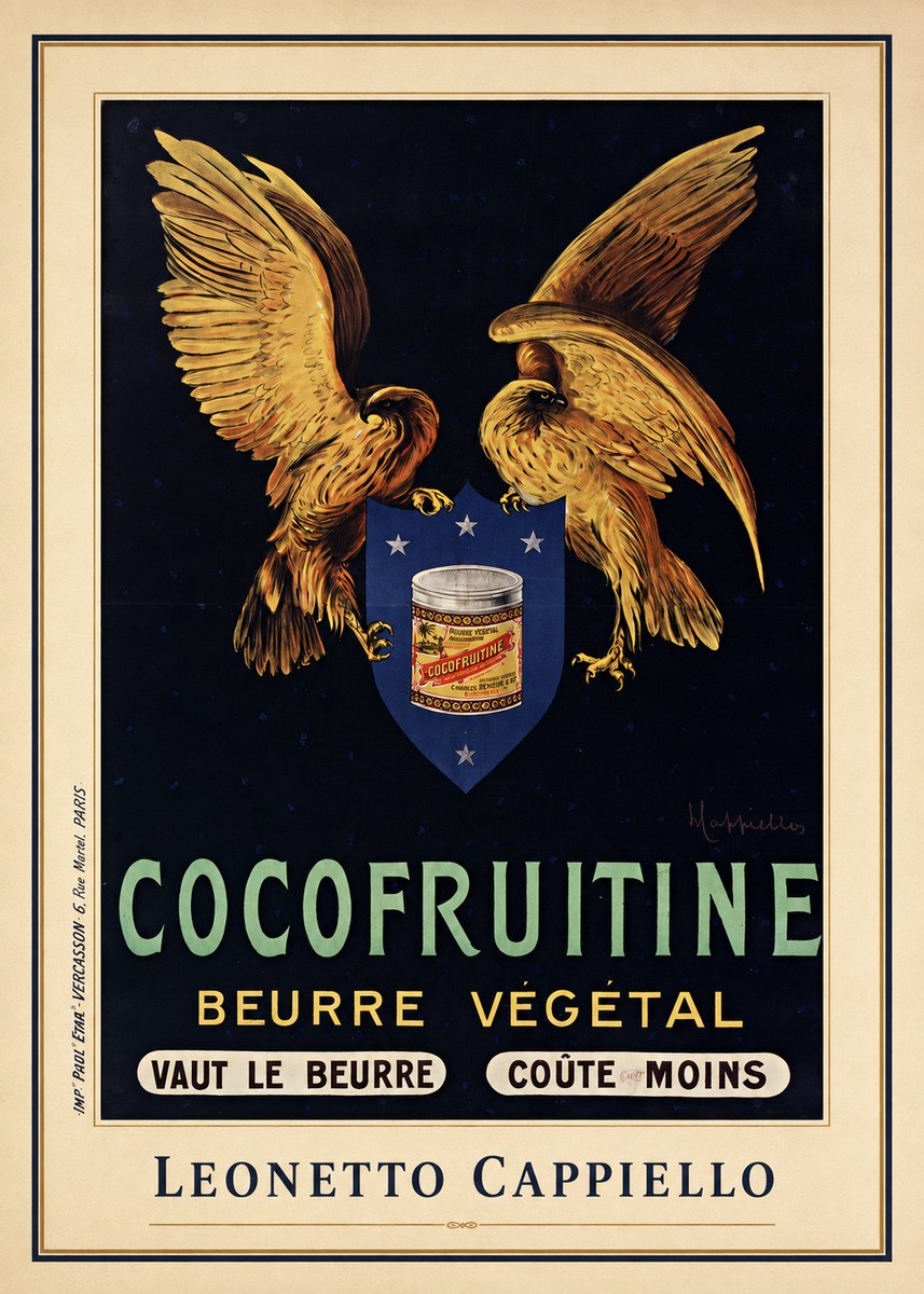 Leonetto Cappiello Cocofrutine No3 - Plakát