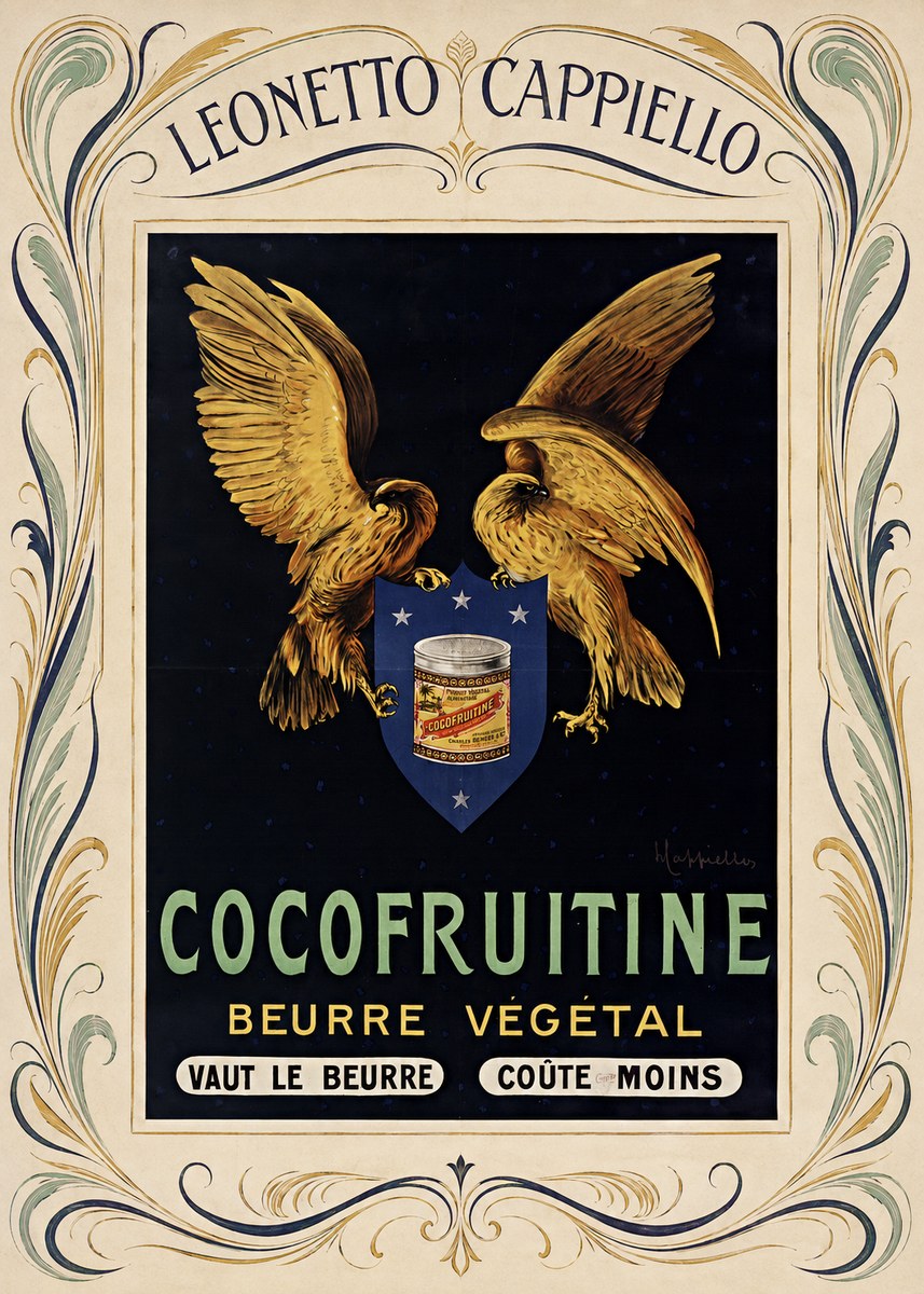 Leonetto Cappiello Cocofrutine No5 - Plakát
