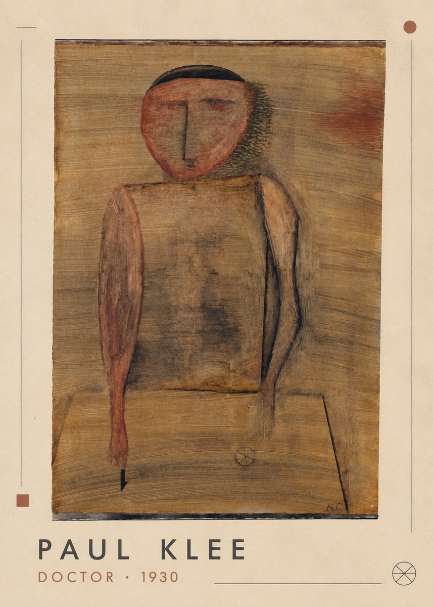 Paul Klee Doctor No3 - Plakát