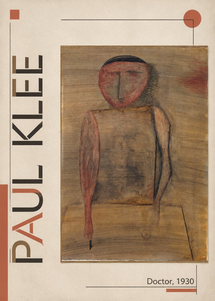 Paul Klee Doctor No6 - Plakát