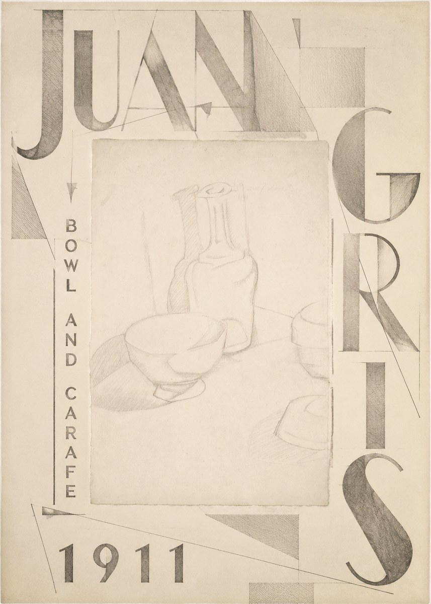 Juan Gris Bowl and Carafe No5 - Plakát