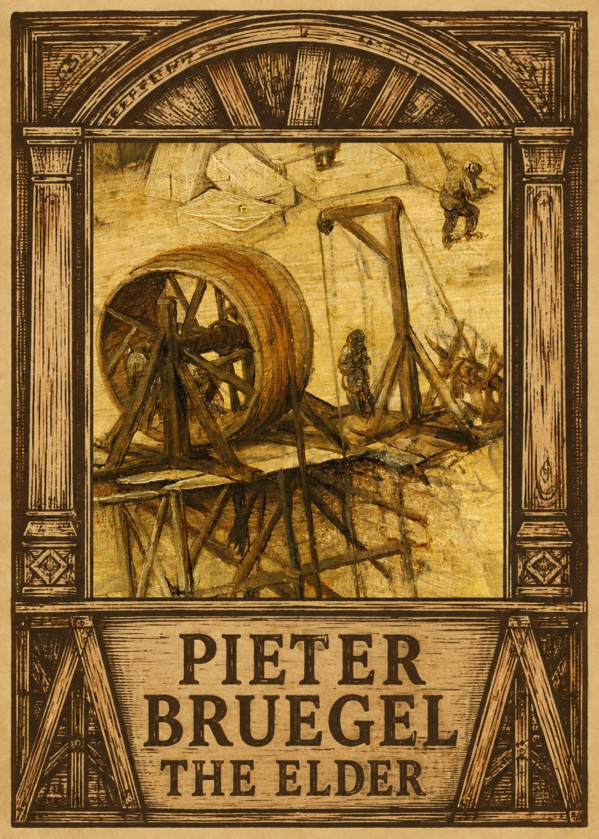 Pieter Bruegel The Tower of Babel XX No6 - Plakát