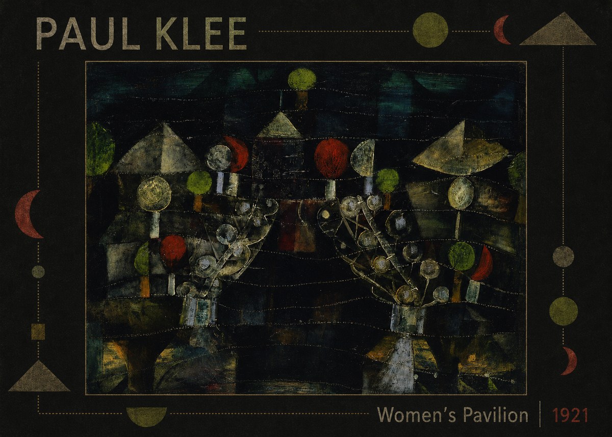 Paul Klee Women's Pavilion No1 - Plakát