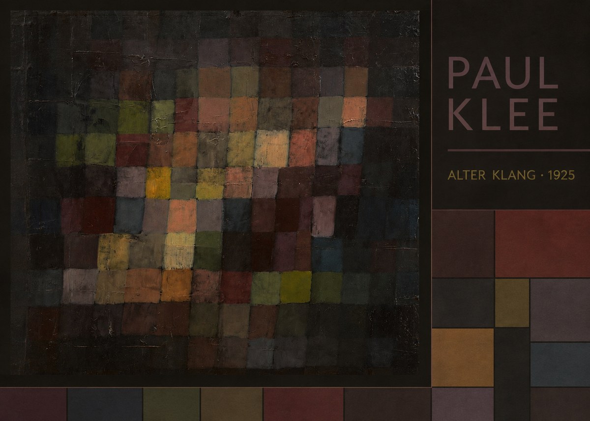 Paul Klee Alter Klang No1 - Plakát