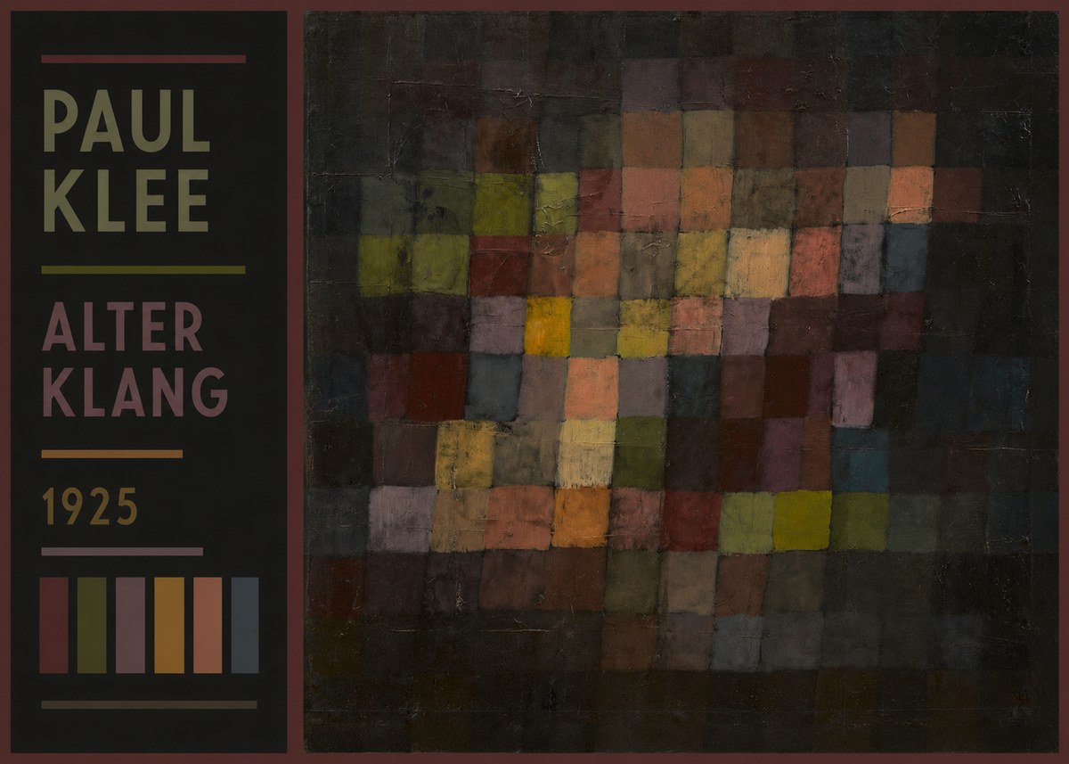 Paul Klee Alter Klang No2 - Plakát