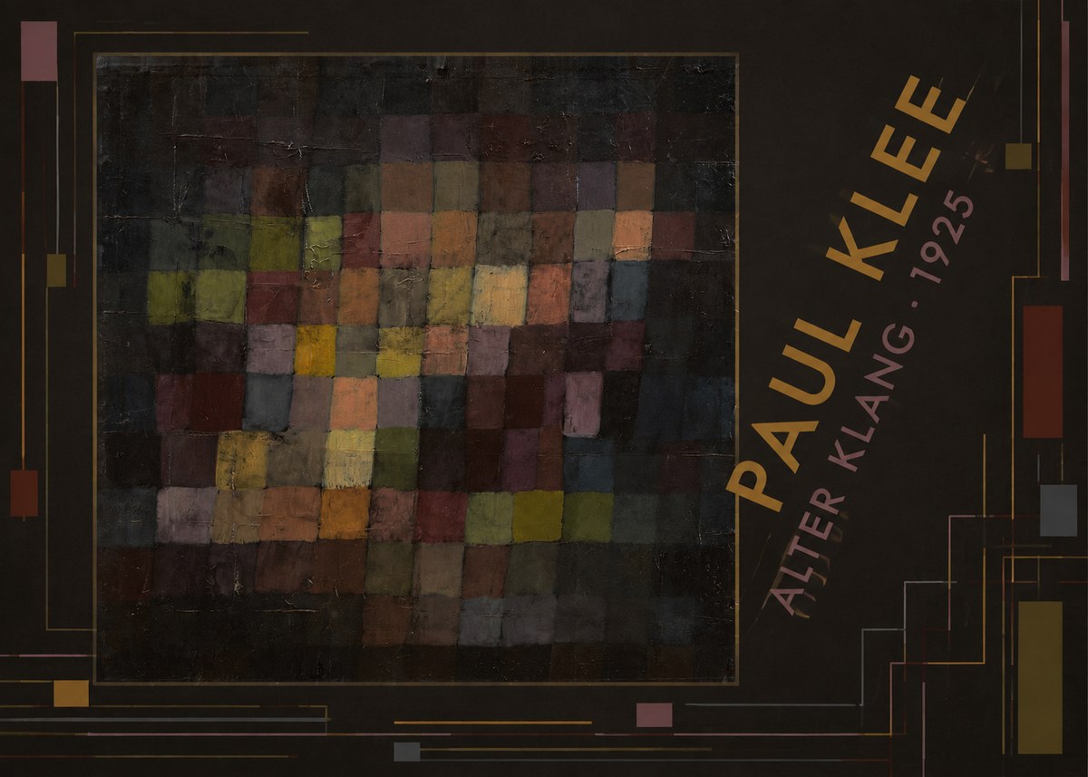 Paul Klee Alter Klang No3 - Plakát