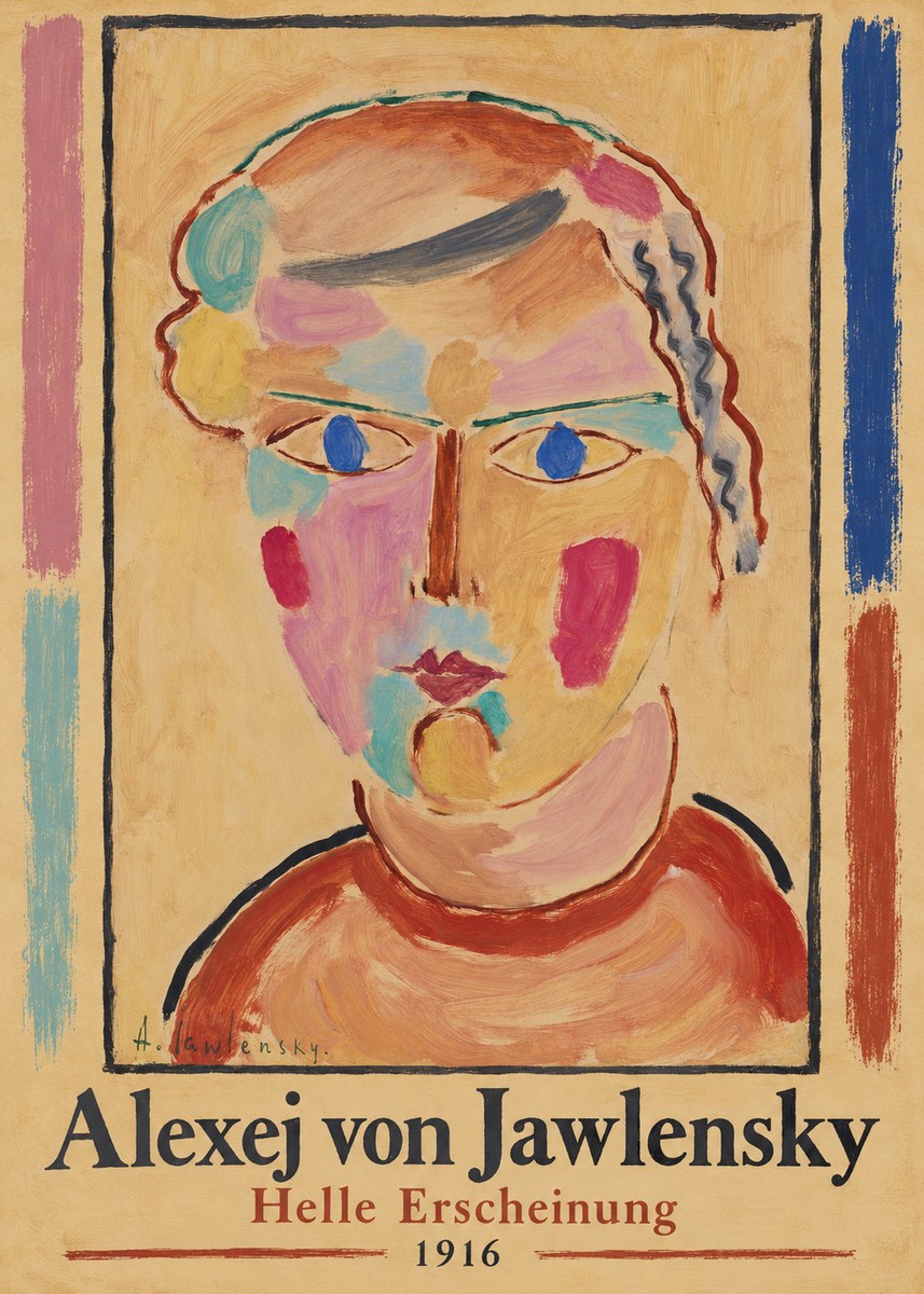 Alexej von Jawlensky Helle Erscheinung No1 - Plakát